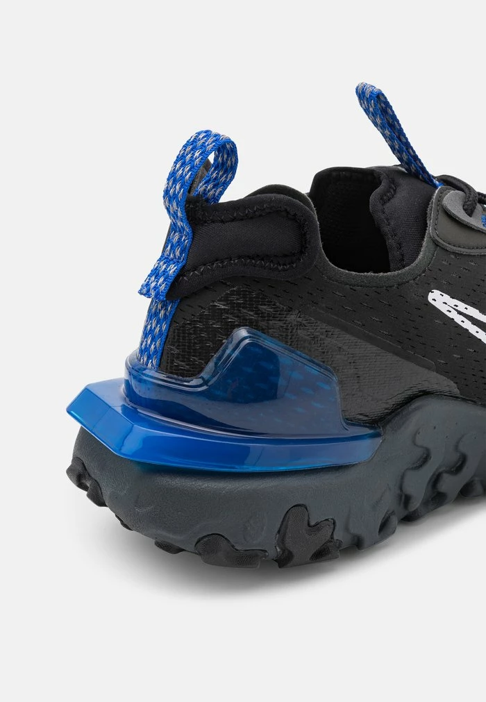 Nike Sportswear REACT VISION - Trainers - Black/white/game Royal/iron Grey - Image 6
