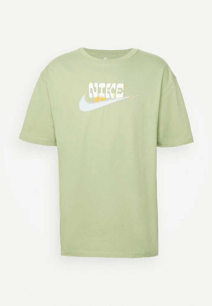 Nike Sportswear TEE SOLE - Print T-shirt - Oil Green - Image 7