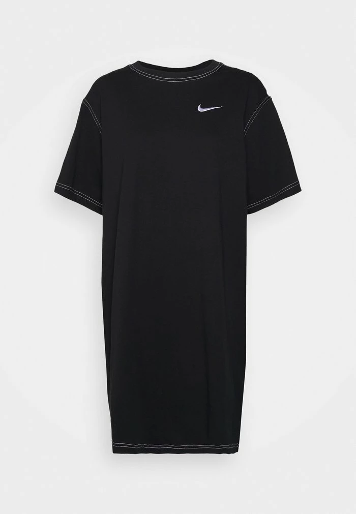 Nike Sportswear DRESS - Jersey Dress - Black/white - Image 2