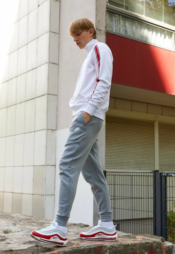 Nike Sportswear Tracksuit Bottoms - Particle Grey/white