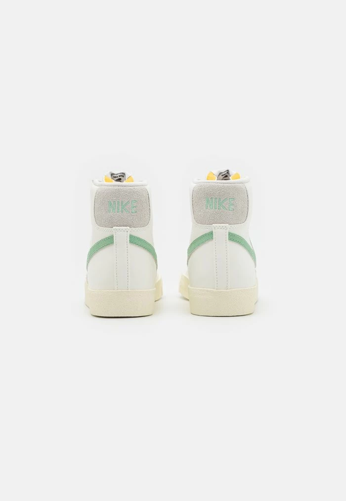 Nike Sportswear BLAZER MID '77 PRM - High-top Trainers - Sail/enamel Green/coconut Milk/off Noir/sail/alpha Orange - Image 5