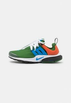 Nike Sportswear AIR PRESTO UNISEX - Trainers - Forest Green/photo Blue/team Orange/white/black