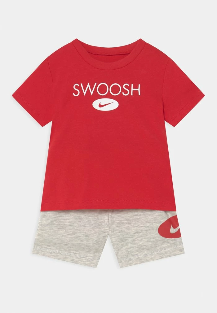 Nike Sportswear TEE SET - Print T-shirt - Grey Heather