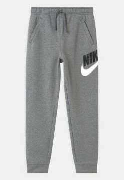 Nike Sportswear PLUS B NSW CLUB + HBR PANT EXT - Tracksuit Bottoms - Carbon/smoke Grey