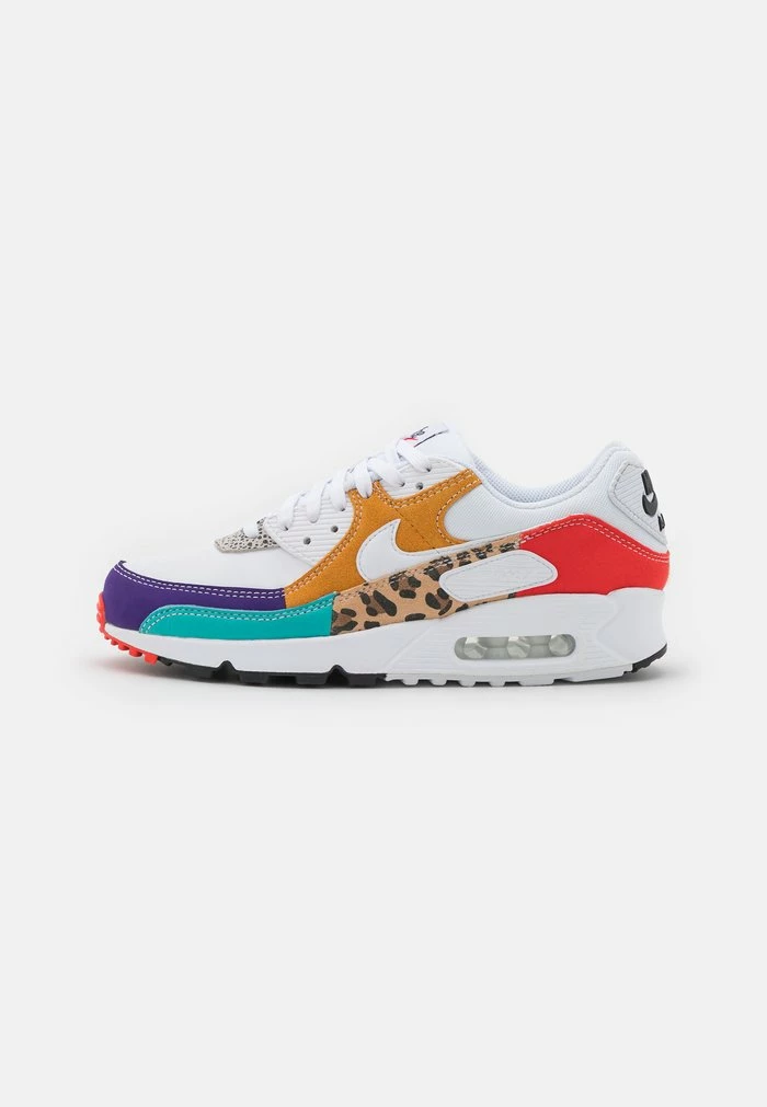 Nike Sportswear AIR MAX 90 SE - Trainers - White/white/light Curry/habanero Red/washed Teal/electro Purple - Image 2