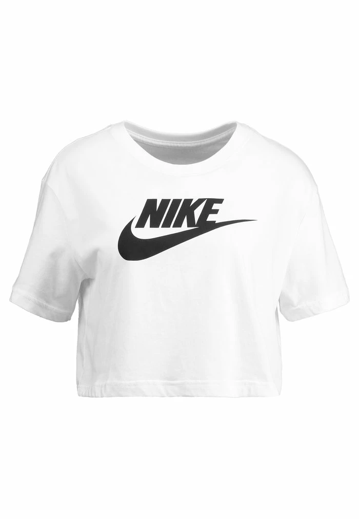Nike Sportswear TEE - Print T-shirt - White/black - Image 4