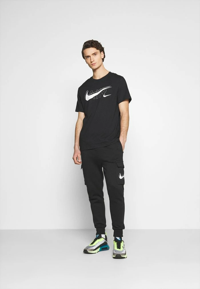 Nike Sportswear TEE AIR - Print T-shirt - Black/reflective Silver - Image 2