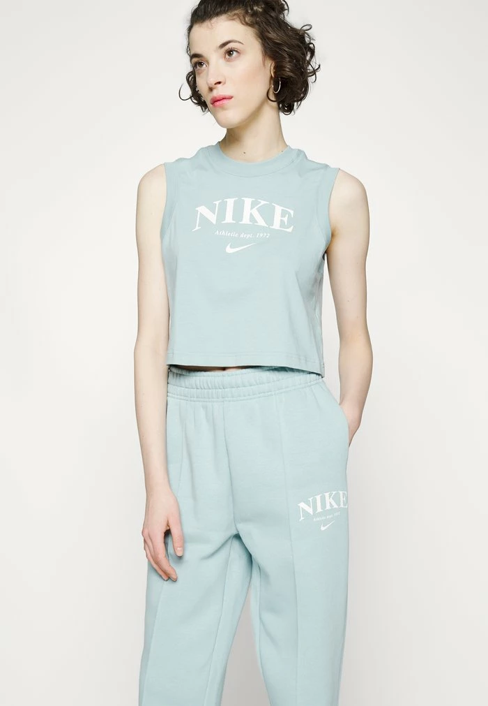 Nike Sportswear PANT - Tracksuit Bottoms - Ocean Cube/white - Image 7