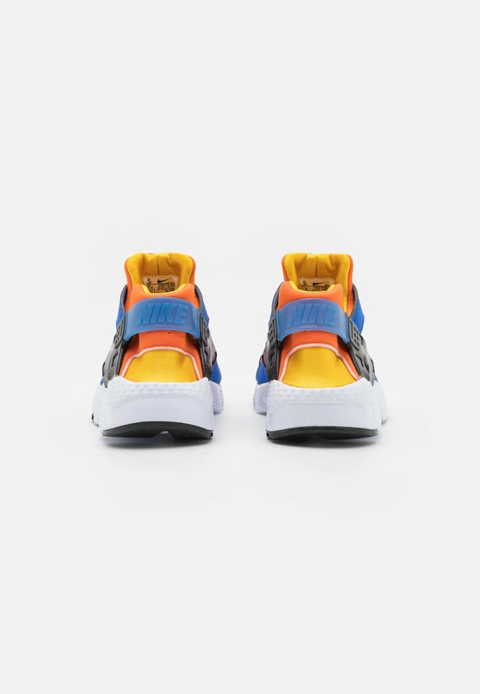 Nike Sportswear HUARACHE RUN UNISEX - Trainers - Hyper Royal/yellow Ochre/safety Orange/black - Image 3