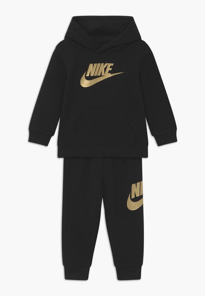Nike Sportswear HODIE SET UNISEX - Tracksuit - Black