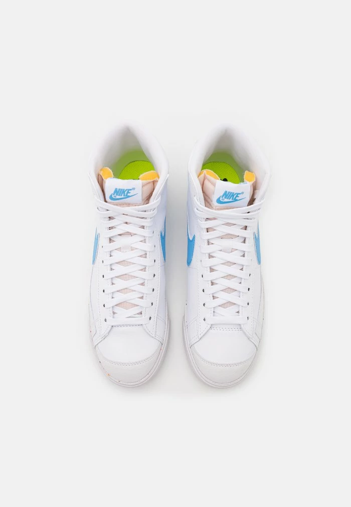 Nike Sportswear BLAZER MID '77 NEXT NATURE 2 - High-top Trainers - White/universe Blue - Image 5