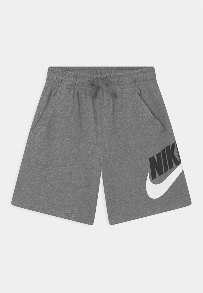 Nike Sportswear PLUS CLUB UNISEX - Tracksuit Bottoms - Carbon Heather/smoke Grey