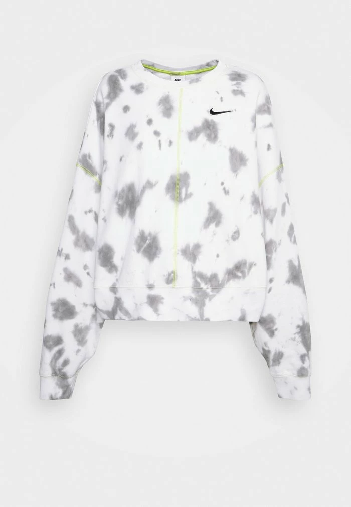 Nike Sportswear TIE DYE CREW - Sweatshirt - Flat Pewter/atomic Green/black - Image 2