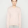 Nike Sportswear CLUB HOODIE - Zip-up Sweatshirt - Pink Oxford