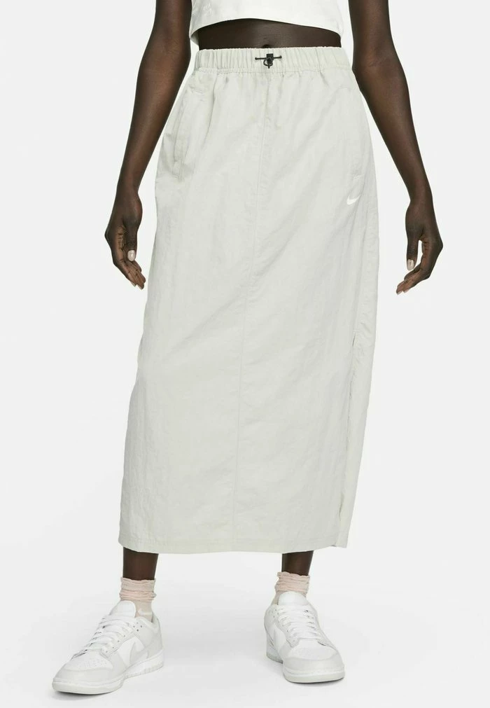 Nike Sportswear SKIRT - Pencil Skirt - Light Iron Ore White