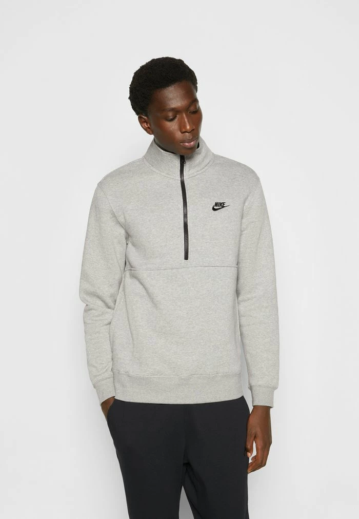 Nike Sportswear CLUB - Sweatshirt - Dark Grey Heather Black - Image 3