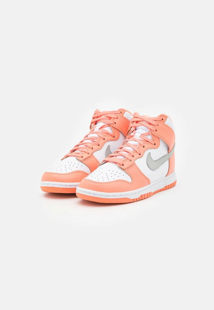 Nike Sportswear W DUNK HIGH - High-top Trainers - Crimson Bliss/iron Ore/white - Image 3