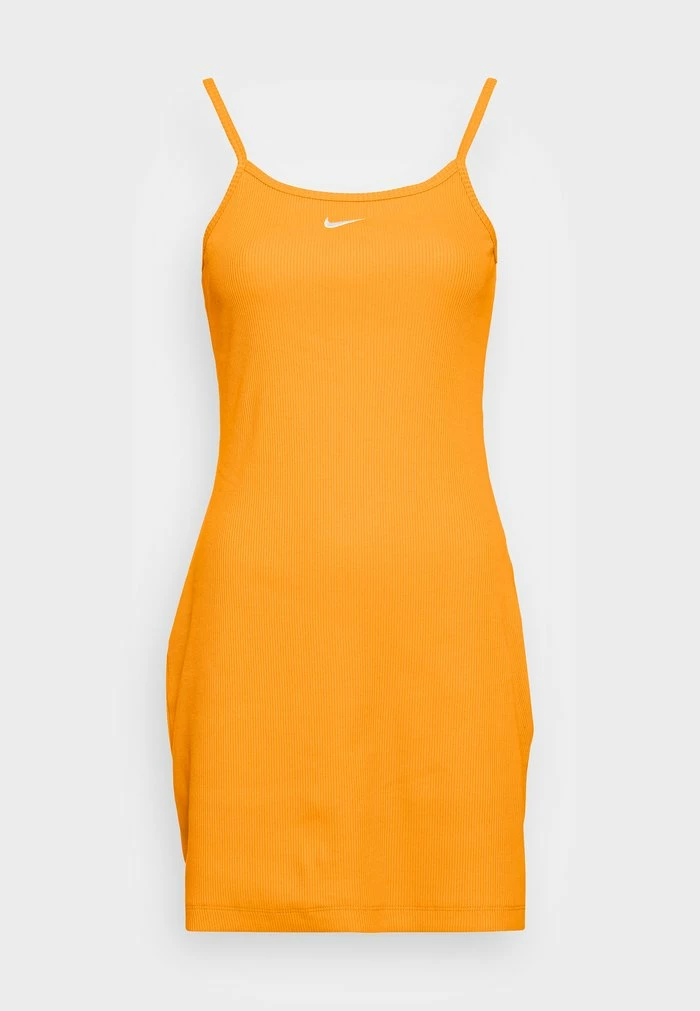 Nike Sportswear DRESS - Shift Dress - Light Curry/white - Image 4