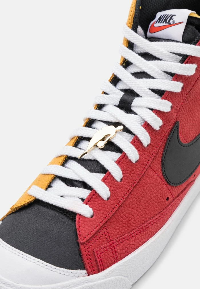 Nike Sportswear BLAZER MID '77 EMB - High-top Trainers - Washed Teal/gym Red/white/university Gold/mantra Orange/black - Image 6