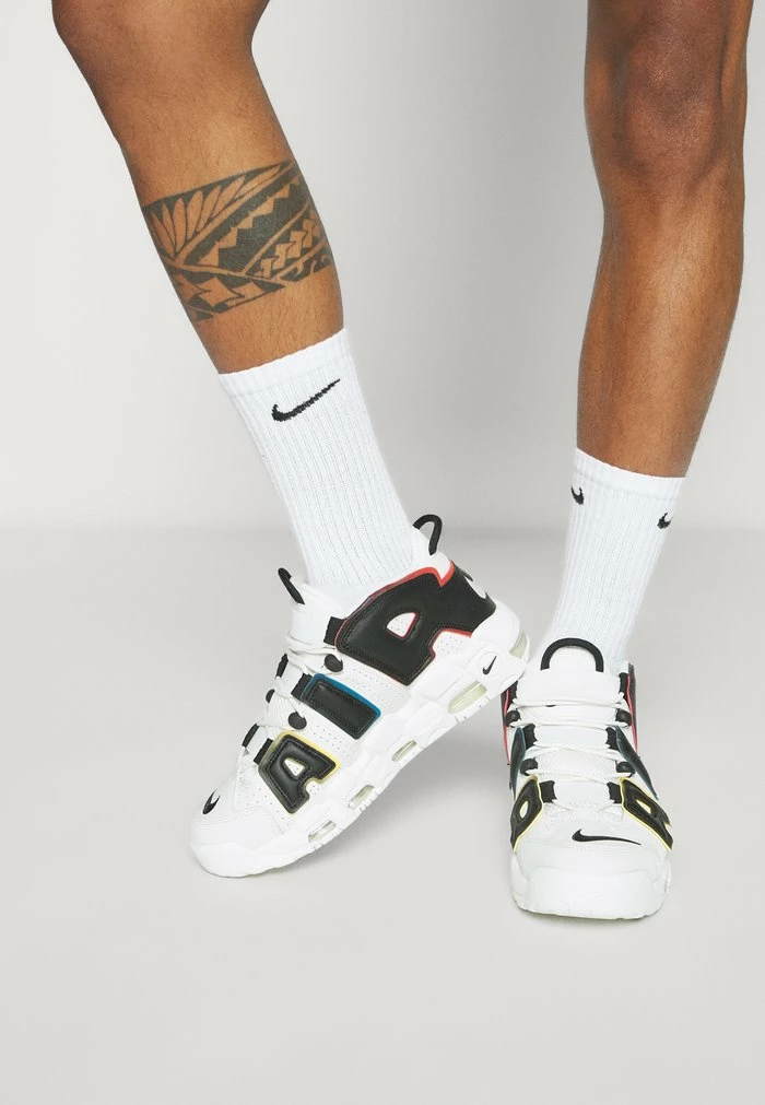 Nike Sportswear AIR MORE UPTEMPO '96 - High-top Trainers - Sail/black Sail Team Orange Imperial Blue Univ Gold - Image 3