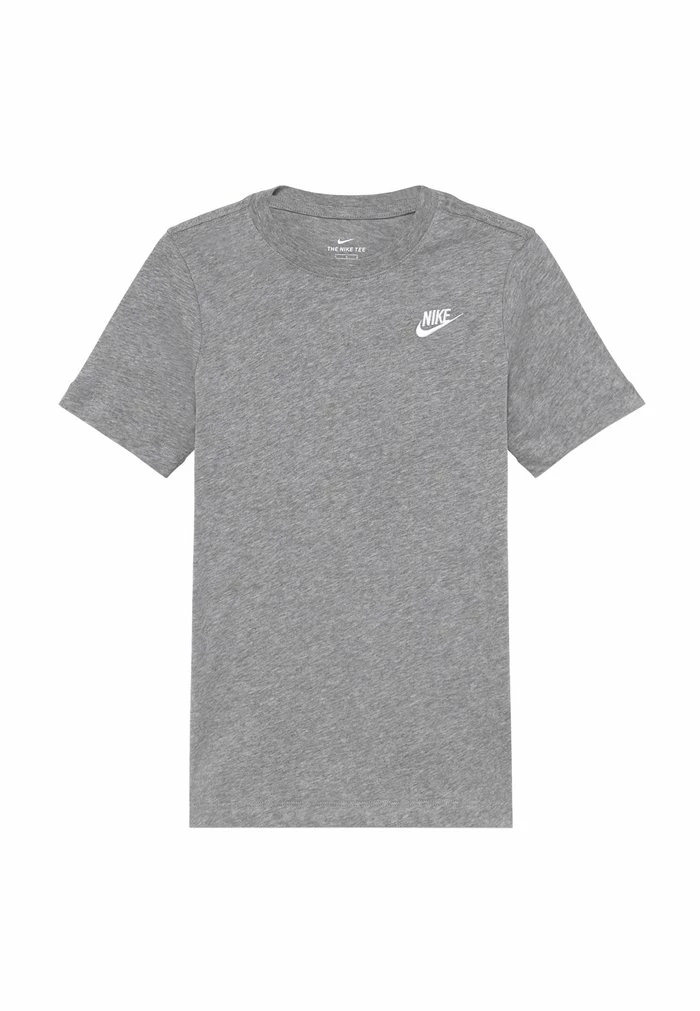 Nike Sportswear TEE FUTURA - Basic T-shirt - Grey Heather/white - Image 3