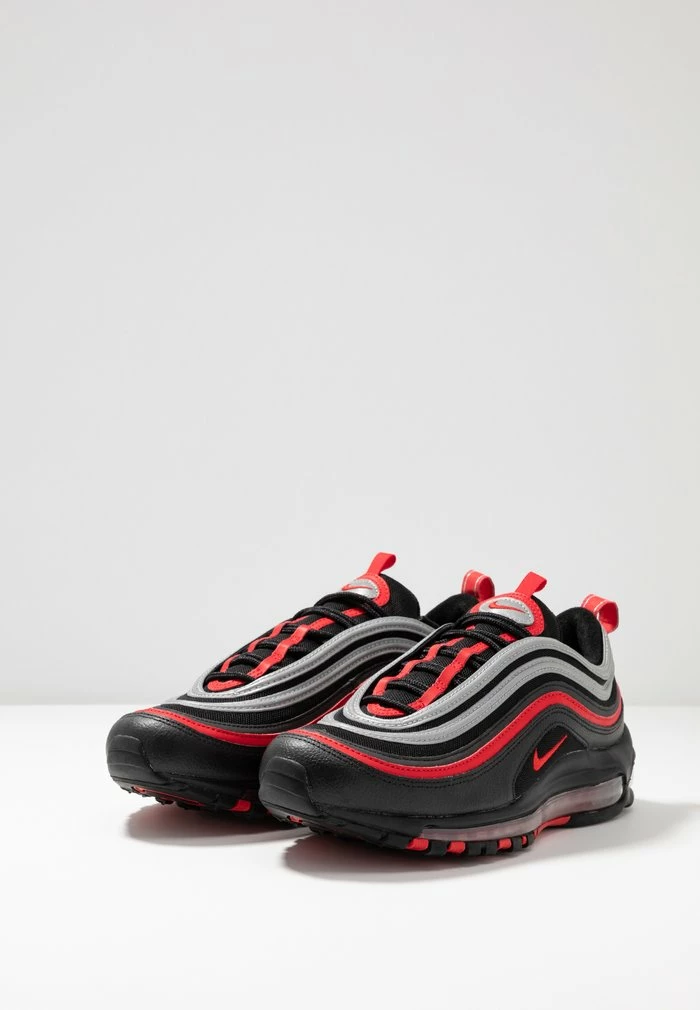 Nike Sportswear AIR MAX 97 - Trainers - Black/university Red/metallic Silver - Image 3