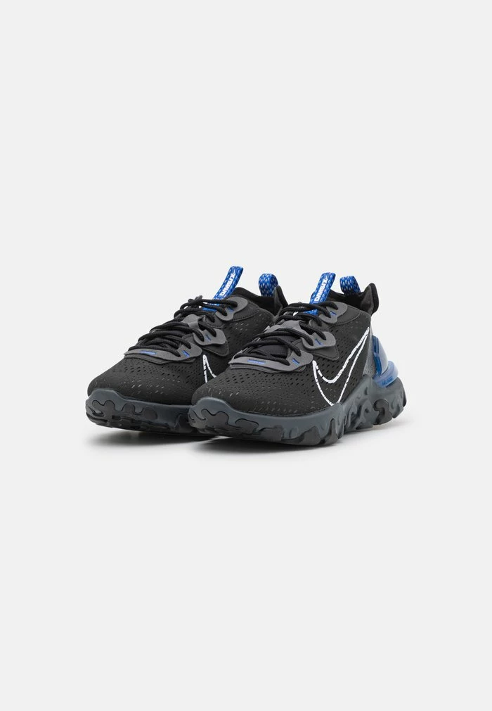 Nike Sportswear REACT VISION - Trainers - Black/white/game Royal/iron Grey - Image 2