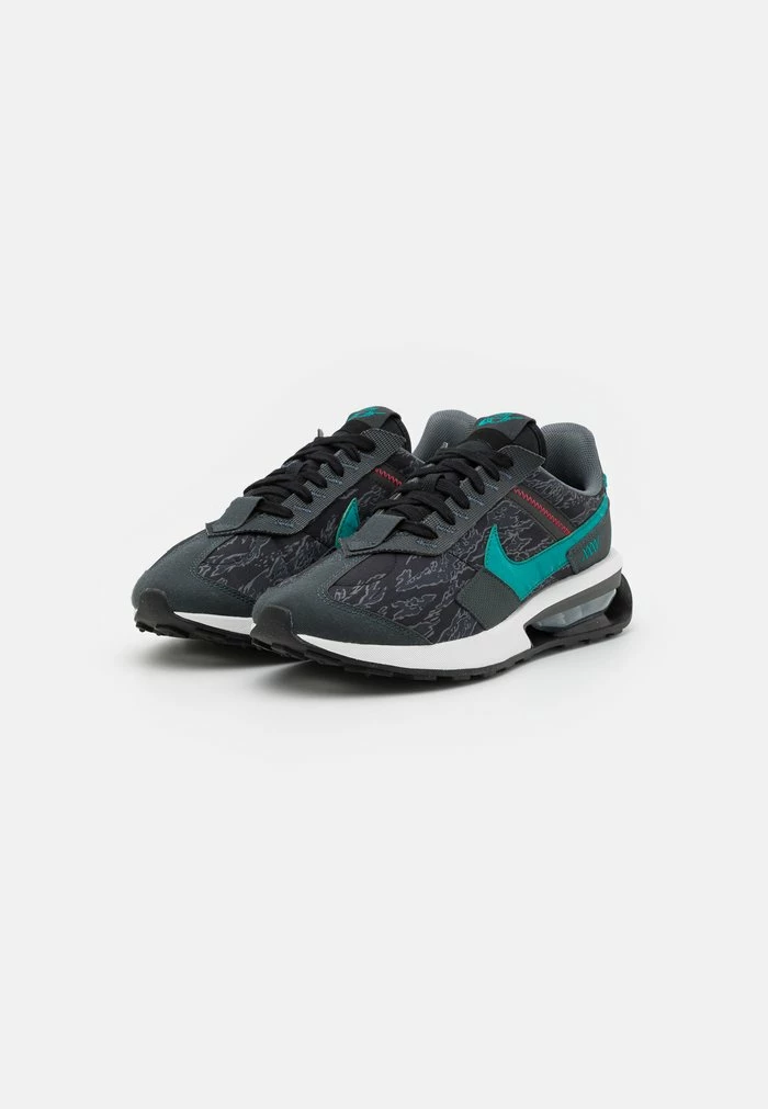 Nike Sportswear AIR MAX DAY - Trainers - Black/fresh Water/anthracite/iron Grey/summit White/university Red - Image 4