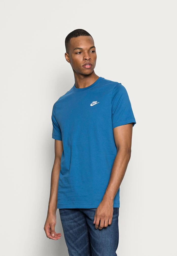 Nike Sportswear CLUB TEE - Basic T-shirt - Marina Blue