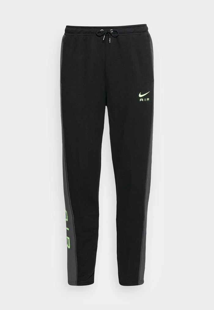 Nike Sportswear AIR PANT - Tracksuit Bottoms - Black/smoke Grey/ghost Green - Image 4