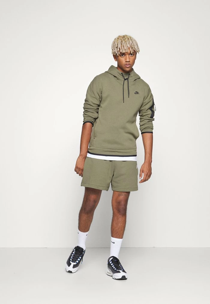 Nike Sportswear HOODIE - Hoodie - Medium Olive Black - Image 2