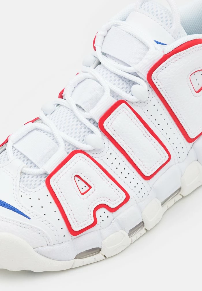 Nike Sportswear AIR MORE UPTEMPO 96 UNISEX - High-top Trainers - White/game Royal/university Red/sail - Image 6