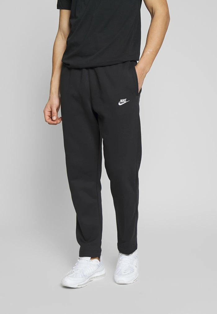 Nike Sportswear CLUB PANT - Tracksuit Bottoms - Black/white