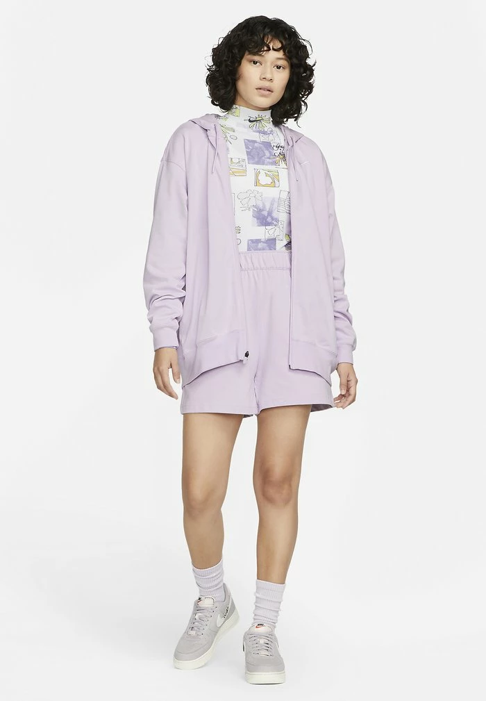 Nike Sportswear HOODIE OVER SIZED - Zip-up Sweatshirt - Doll/white - Image 2
