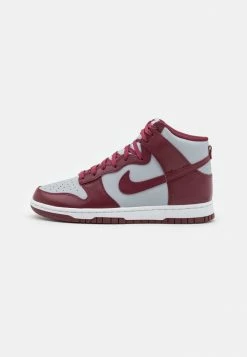 Nike Sportswear DUNK RETRO - High-top Trainers - Dark Beetroot/wolf Grey/white