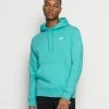 Nike Sportswear CLUB HOODIE - Hoodie - Washed Teal