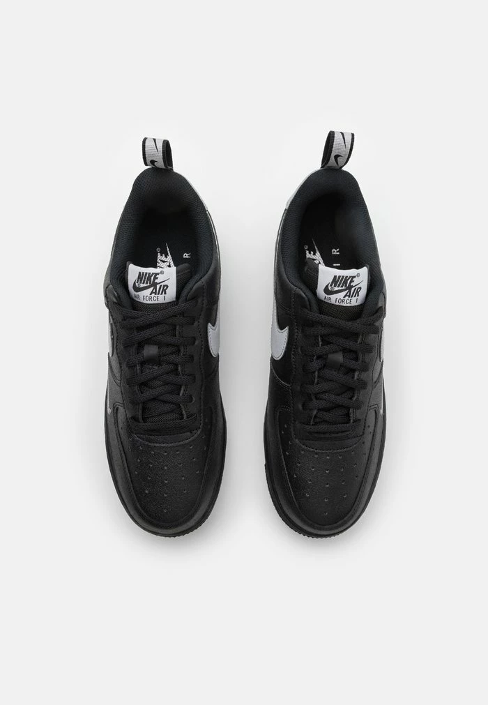 Nike Sportswear AIR FORCE 1 07 LV8 UT TU - Trainers - Black/metallic Silver - Image 4