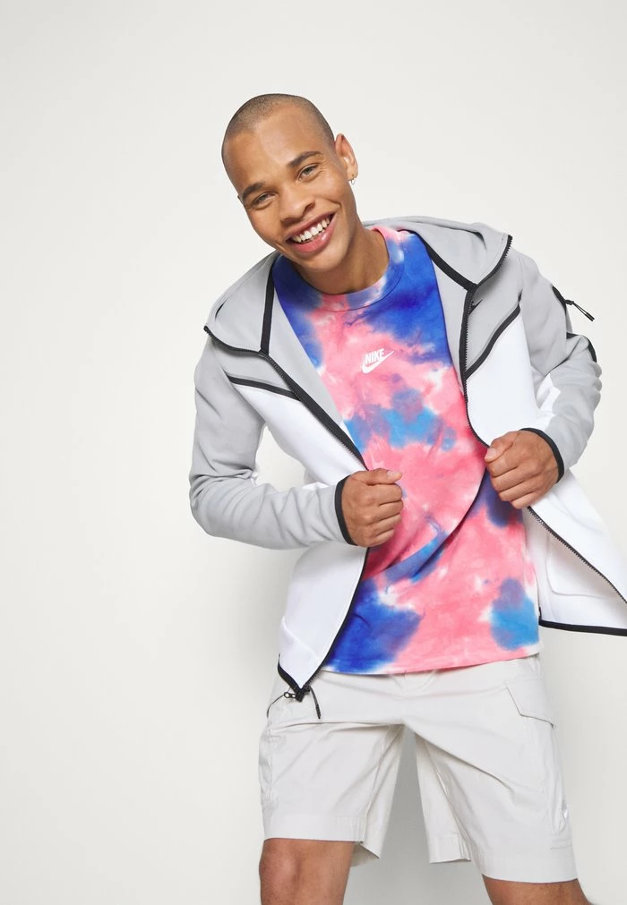 Nike Sportswear M NSW TCH FLC S FZ WR - Zip-up Sweatshirt - Particle Grey/white/black - Image 6