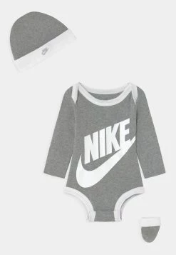 Nike Sportswear FUTURA LOGO BABY SET - Beanie - Dark Grey Heather