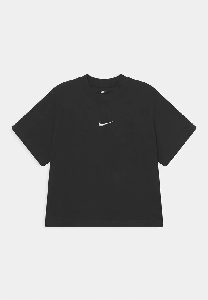 Nike Sportswear TEE BOXY - Basic T-shirt - Black/white
