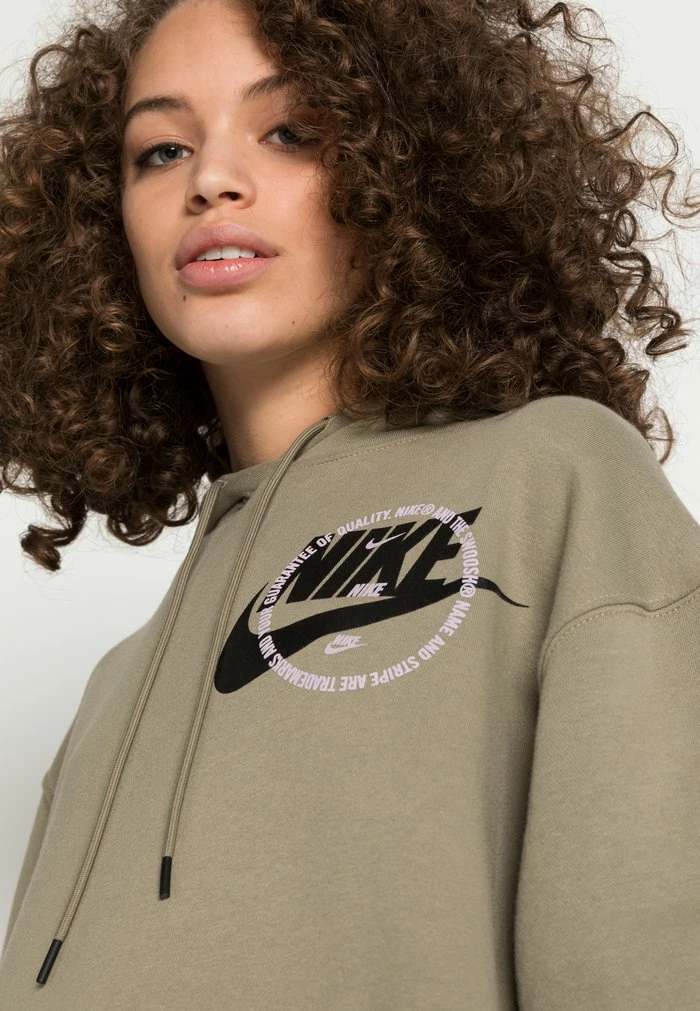 Nike Sportswear HOOD DRESS - Day Dress - Matte Olive - Image 5