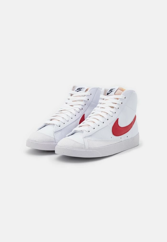 Nike Sportswear BLAZER MID '77 NEXT NATURE 2 - High-top Trainers - White/gym Red/black - Image 2