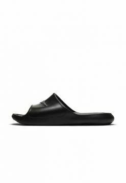 Nike Sportswear VICTORI SLIDE - Pool Slides - Black/white-black