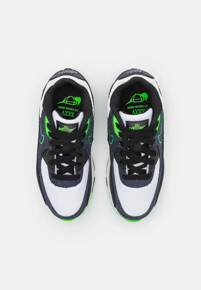 Nike Sportswear AIR MAX 90 SE 2 - Trainers - Black/obsidian/scream Green/summit White - Image 4