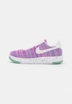 Nike Sportswear AIR FORCE 1 CRATER - Trainers - Fuchsia Glow/white/pink Blast/green Glow