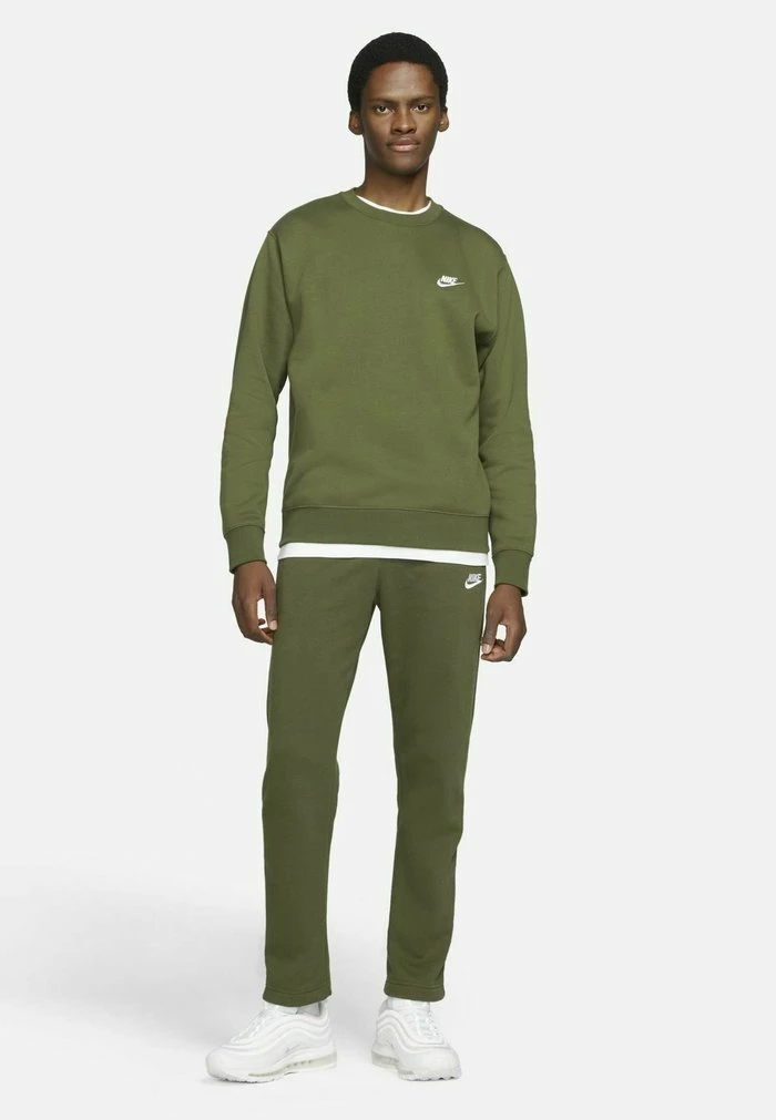 Nike Sportswear CLUB - Sweatshirt - Rough Green/white - Image 2