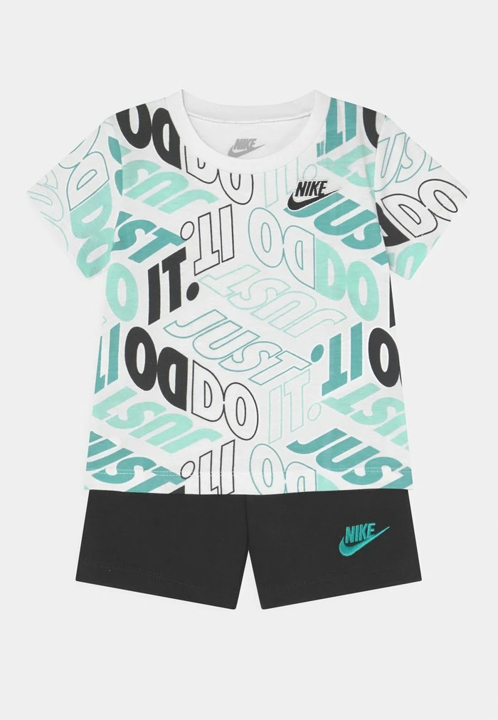 Nike Sportswear BLOCK SET - Print T-shirt - Black