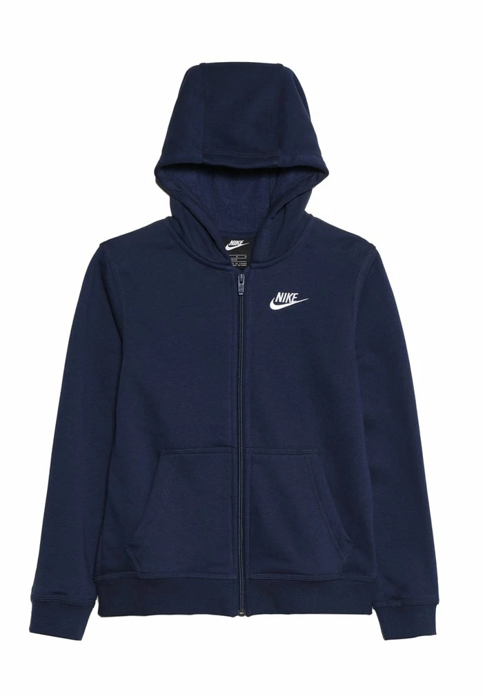 Nike Sportswear HOODIE CLUB - Zip-up Sweatshirt - Midnight Navy - Image 4