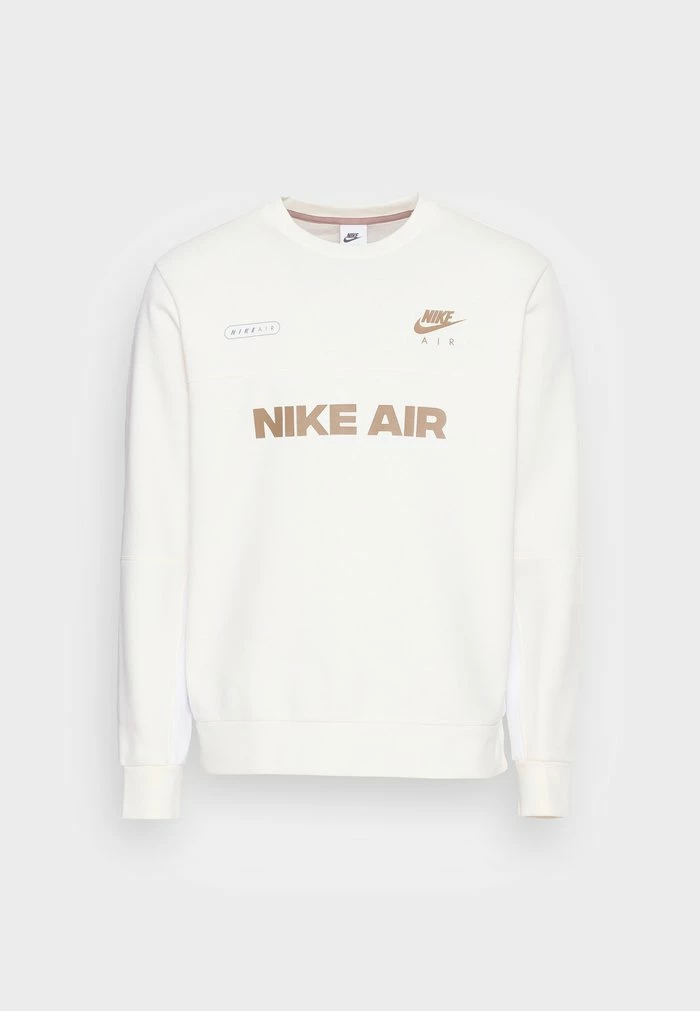Nike Sportswear AIR CREW - Sweatshirt - Coconut Milk White - Image 4