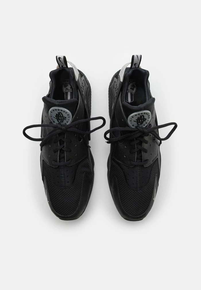 Nike Sportswear AIR HUARACHE TU - Trainers - Black/metallic Silver - Image 4
